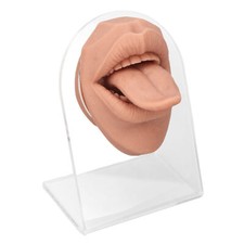 Modello lingua silicone bocca