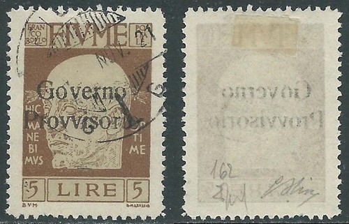 1921 fiume usato - usato, governo