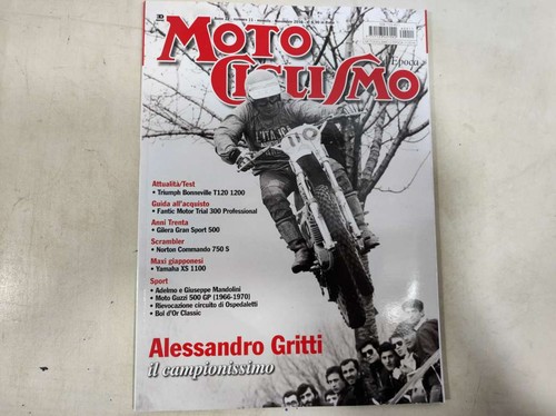 Motociclismo epoca 2016 - motociclismo, d`epoca
