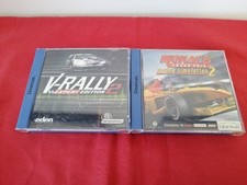 Sega Dreamcast Dc Pal Due Giochi Rally 2 II Expert Edition + Monaco Grand Prix 