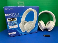 Sony PlayStation Gold White