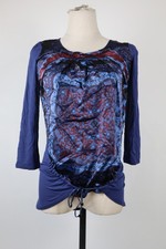 LIU JO MAGLIA TOP DONNA TG. 42 WOMAN CASUAL VINTAGE T-SHIRT TOP VISCOSA