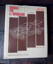 ALFA ROMEO 33 1.3 S 1.5 TI QUADRIFOGLIO 4X4 SPORT WAGON MANUALE RIPARAZIONI 1986