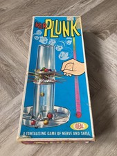 Ideal Ker-Plunk gioco da tavolo 1967 vintage, set completo