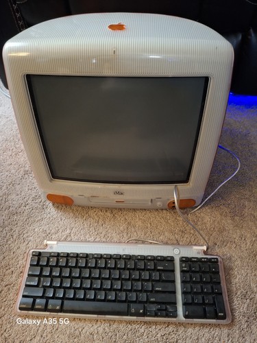 Apple imac tangerine orange - apple,