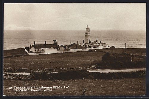 Cartolina niton faro di - w.,,