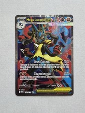 Pokemon Card Mega Lucario Ex