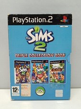 The Sims 2 Triple Collection 2008 PS2 PAL Italiano Usato Playstation 2
