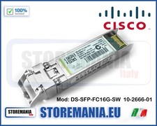 CISCO 16 GBPS FIBRE CHANNEL SW SFP+ LC DS-SFP-FC16G-SW= RICETRASMETTITORE