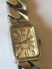 Orologio Vintage BARRETT Anni ‘40 Watch Unisex  Cinturino 17 Jewels Argento 800