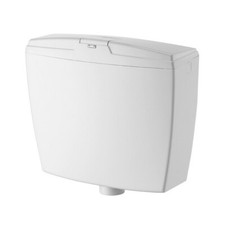 CASSETTA SCARICO A ZAINO MONO PULSANTE 9 LT 2008 KARIBA 325100 PER BAGNO