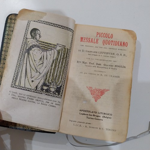 Testo antico religioso piccolo - antico,