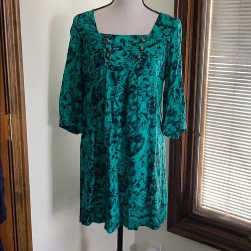 Maeve abito verde - verde, stampato