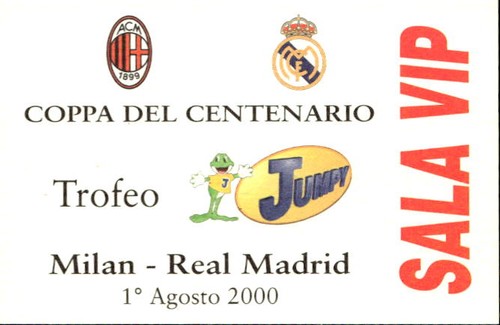 Biglietto stadio milan real - biglietto,