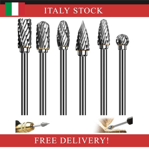 Pezzi set frese rotanti - 6, di