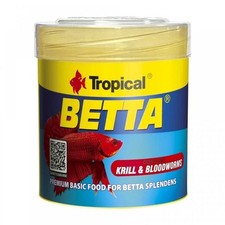 Tropical Betta Mangime con Krill e Larve per Betta Splendens