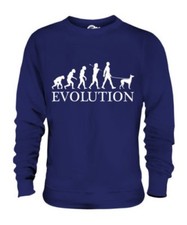 Italiano Levriero Evolution Of Uomo Unisex Maglione Uomo Donna Cane Regalo