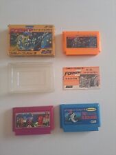 Lotto Famicom Formation Z Jajamaru The Black Bass Nintendo Jaleco Jf-02 Jf-06...