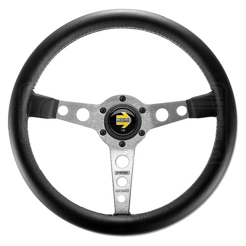 Volante momo prototipo pelle - volante,
