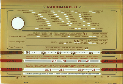 Radiomarelli 127 riproduzione - 127,