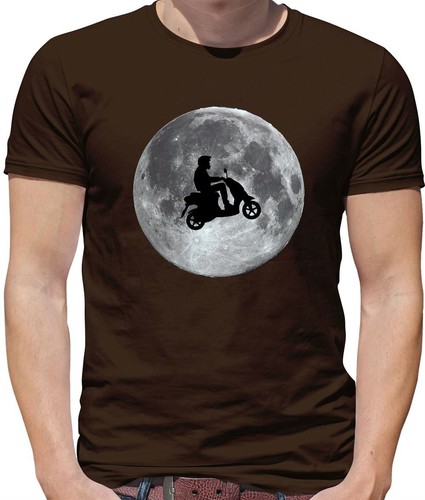 Ciclomotore luna maglietta - luna,