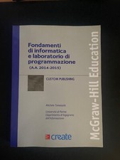Fondamenti di Informatica McGraw-Hill ISBN 9781308248134