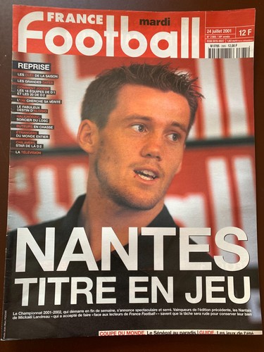 France football 2001 - football, 24/07/2001