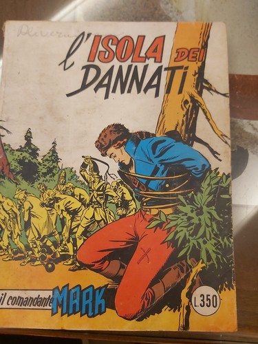 Fumetti comandante mark - comandante,