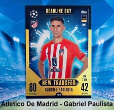 Match Attax Extra 2023/24 Update New Transfer Deadline Gabriel Paulista TDD 5
