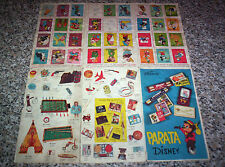 ALBUM PARATA DISNEY FERRERO 1959 MANCANO 4 FIGURINE(Q.COMPLETO)TIPO PANINI EDIS 