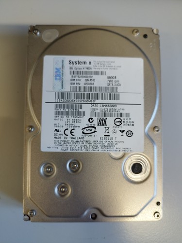 Hard disk ibm - ibm, system