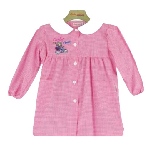 Grembiule scuola rosa - , bimba