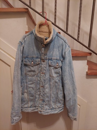 Giacca jeans zara - giacca, con