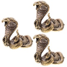 3 pezzi statuine serpente