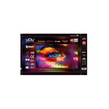 SMART TV TELEVISIONE 43" POLLICI FULL HD VOV DIGITAL ANDROID 14 WIFI ULTRA DOLBY