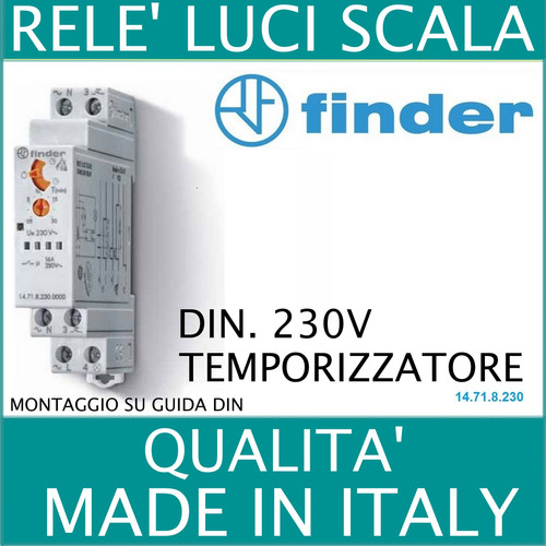 Rele temporizzatore timer luci