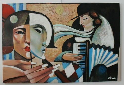 Quadro moderno falso autore - falso,