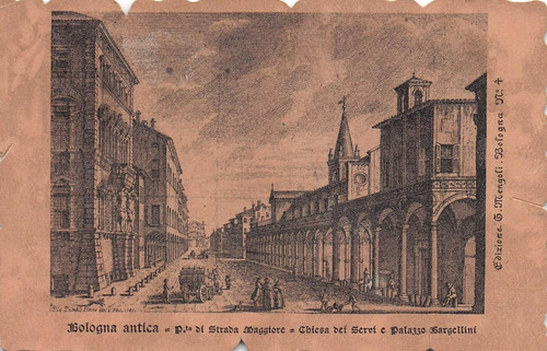 Cartolina bologna - cartolina,