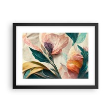 Poster 40x30cm fiori vintage - poster,