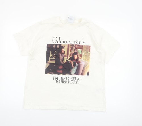 Shirt bershka donna avorio - t-shirt,
