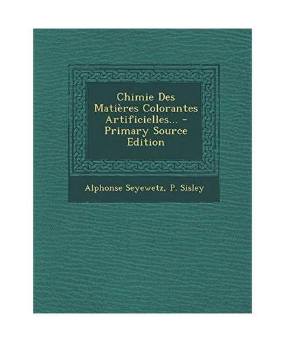 Chimie des matieres colorantes - matieres,