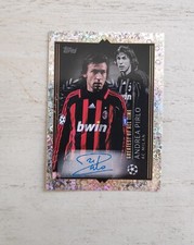 Topps andrea pirlo signature - pirlo,