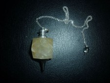 Pendolino calcite rabdomanzia - calcite,