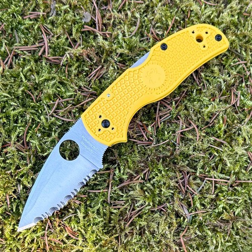 Spyderco native salt yellow - spyderco,