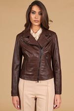 Chiodo Vera Pelle Testa di