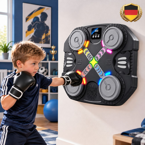 Macchina boxe con musica - macchina,