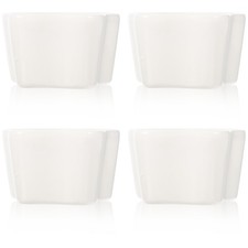 4 pezzi di ciotole in ceramica per salsa di salsa piatti creativi da servizio