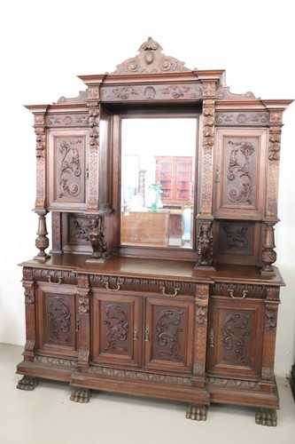 Maestosa credenza antica - , in