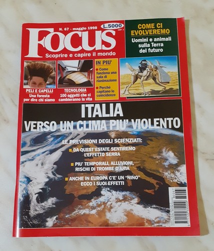 Focus maggio 1998 italia - focus,
