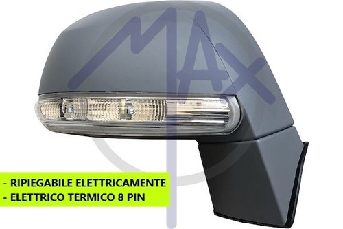 Specchio retrovisore elettrico - specchio,